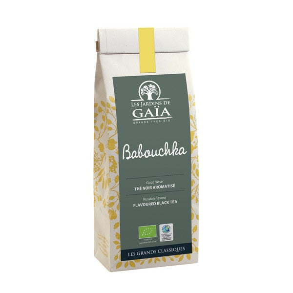 Jardins De Gaïa -- Thé noir bio babouchka (goût russe) - 100 g